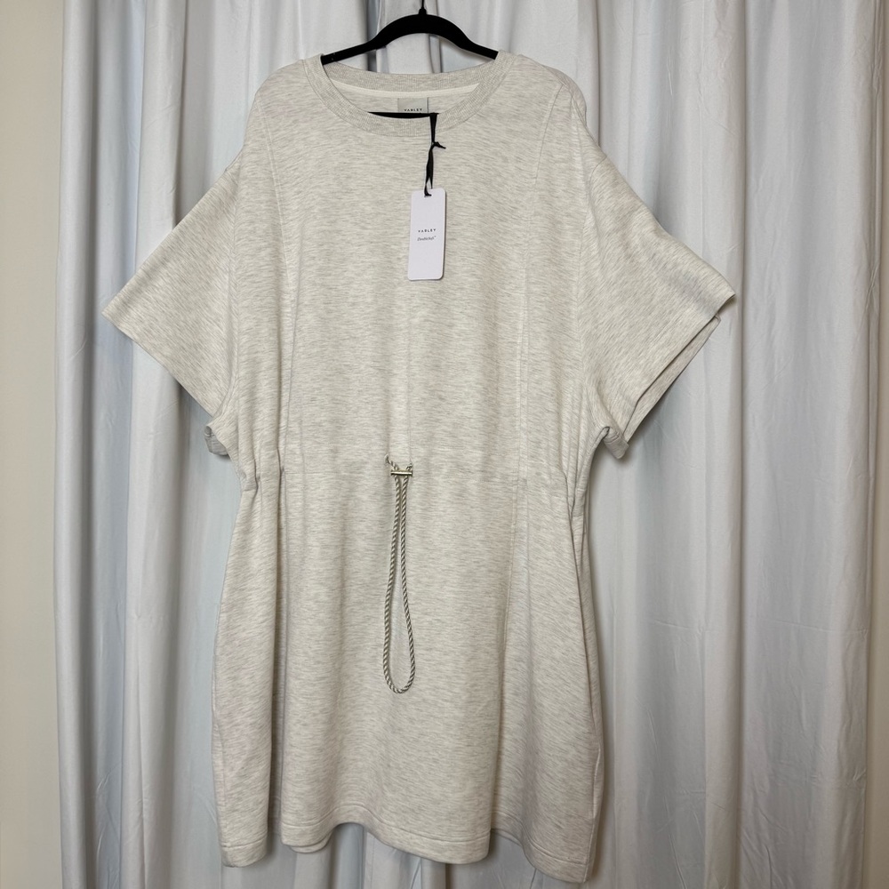Varley Maple 2.0 DoubleSoft Dress Ivory Marl NWT Size 3X - Picture 2 of 15